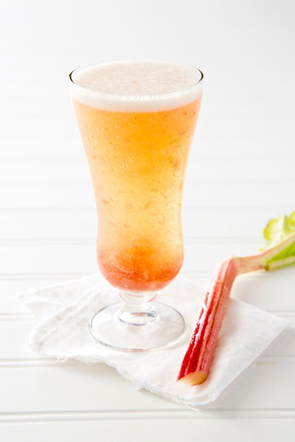 Rhubarb Bellini