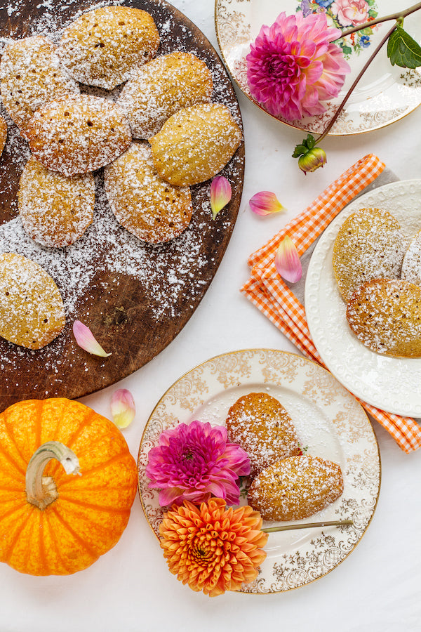 Pumpkin Spice Madeleines