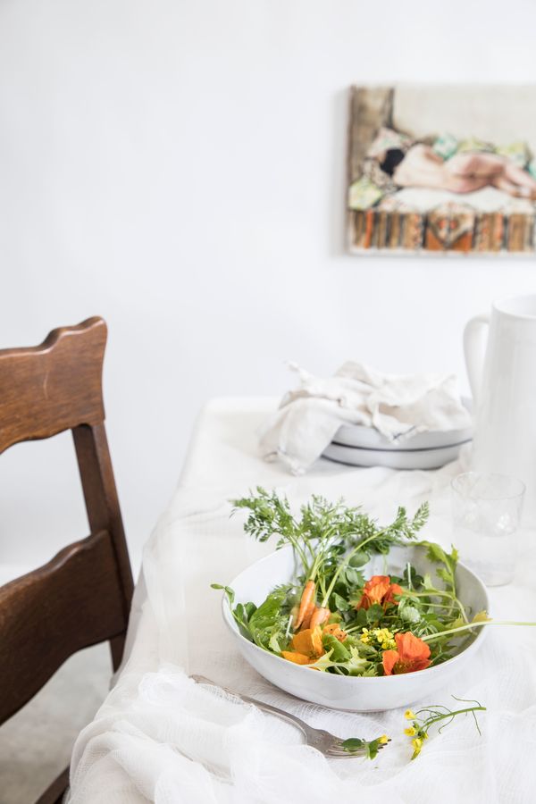 Summer Sunset Orange Field Salad